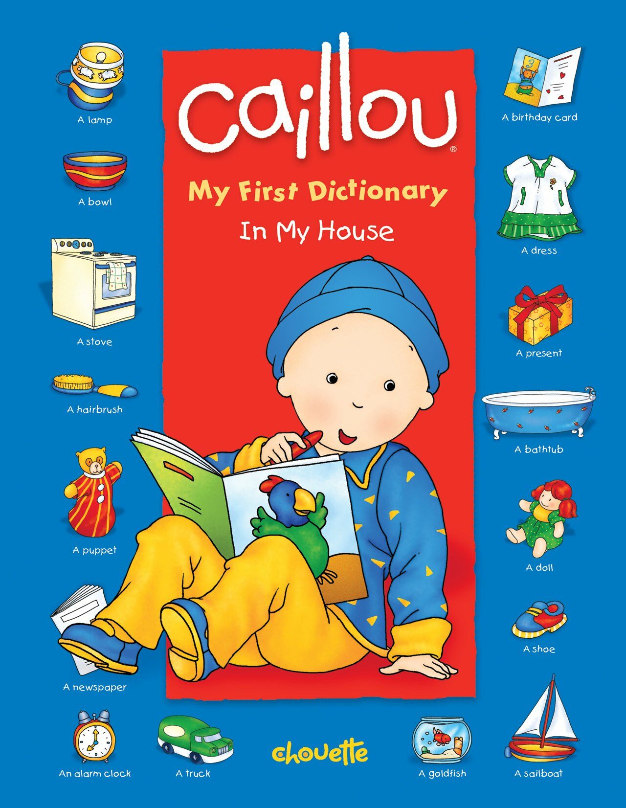 [중고] Caillou: In My House: My First Dictionary (Board Books)
