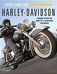 Harley-Davidson Motorcycles: Everything You Need to Know (Paperback)
