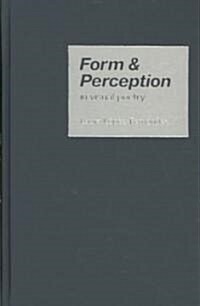 Form and Perception in Visual Poetry (Hardcover)