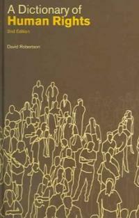 A dictionary of human rights 2nd ed