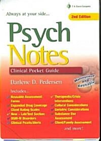 Psych Notes (Paperback, 2nd, POC, Spiral)