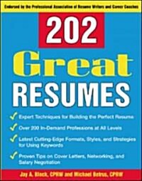 202 Great Resumes (Paperback)