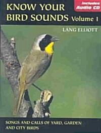 Songs and Calls of Yard, Garden, and City Birds [With CD] (Paperback)