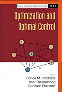 Optimization and Optimal Control (Hardcover)