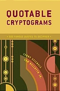 Quotable Cryptograms (Paperback)