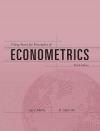 Using Stata for principles of econometrics 3rd ed
