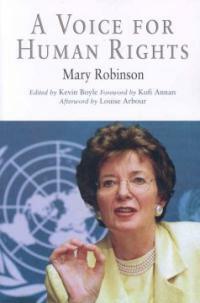 A voice for human rights 1st paperback ed