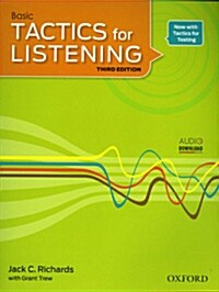 [중고] Tactics for Listening: Basic: Student Book (Paperback, 3 Revised edition)