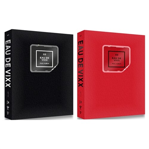 [세트] [키트 형태] 빅스 - 정규 3집 EAU DE VIXX [Red + Black Ver.] [키노앨범]