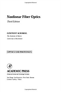 Nonlinear Fiber Optics (Hardcover, 3rd)