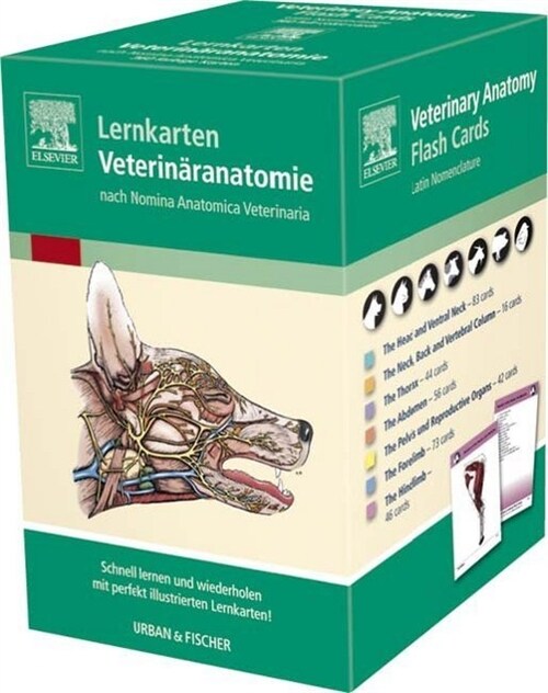 Lernkarten Veterinäranatomie/Veterinary Anatomy Flash Cards (Cards)