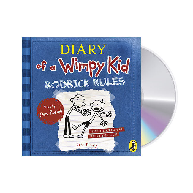 Diary of a Wimpy Kid: Rodrick Rules (Book 2) (CD-Audio, Unabridged ed)