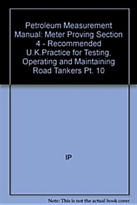 Petroleum Measurement Manual (Paperback)