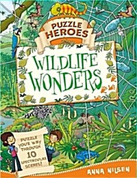 Puzzle Heroes: Wildlife Wonders (Paperback)