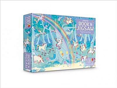 Usborne Book and Jigsaw Unicorns (Paperback)