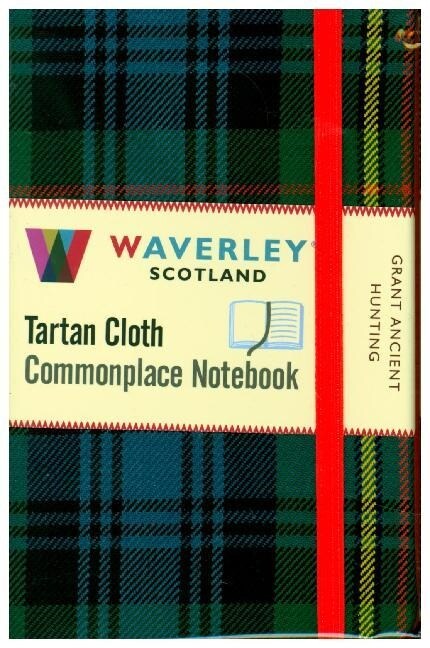 Grant Ancient Hunting: : Waverley Genuine Tartan Cloth Commonplace Pocket Notebook (9cm x 14cm) (Hardcover)