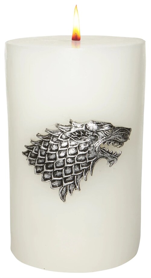 Game of Thrones House Stark Sculpted Insignia Candle (Other)