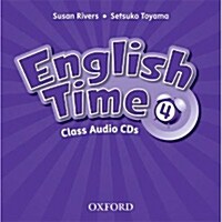 [중고] English Time 4 : Class Audio CD (CD-Audio, 2 Revised edition)