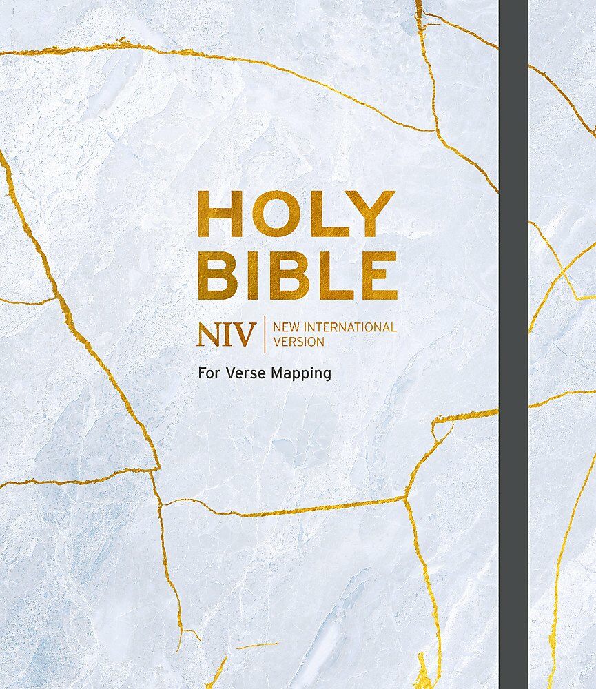 NIV Bible for Journalling and Verse-Mapping : Kintsugi (Hardcover)