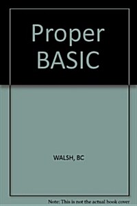 Proper BASIC (Hardcover)