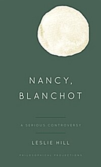 Nancy, Blanchot : A Serious Controversy (Paperback)