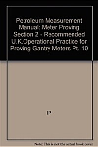 Petroleum Measurement Manual (Paperback)