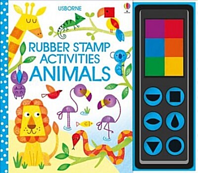 Rubber Stamp Activities Animals (Spiral Bound)