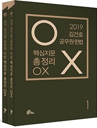 2019 김건호 공무원 헌법 핵심지문 총정리 OX