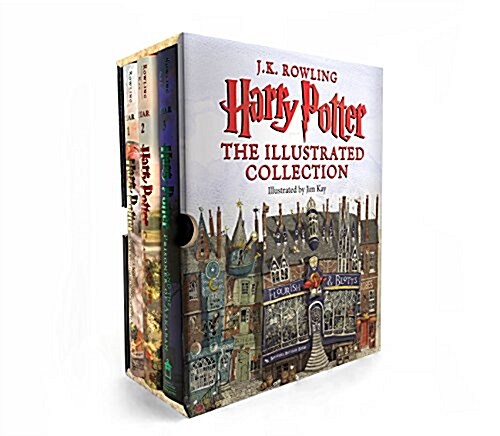 Harry Potter: The Illustrated Collection (Books 1-3 Boxed Set) (Boxed Set)