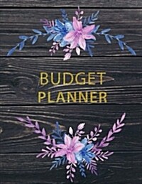 Budget Planner: Notebook Business Money Personal, Budgeting Book Bill Tracker for 365 Days, Finance Journal Planning Workbook (Paperback)