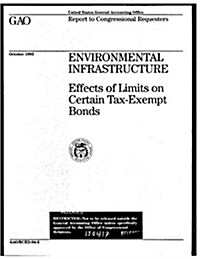 Environmental Infrastructure: Effects of Limits on Certain Tax-Exempt Bonds (Paperback)