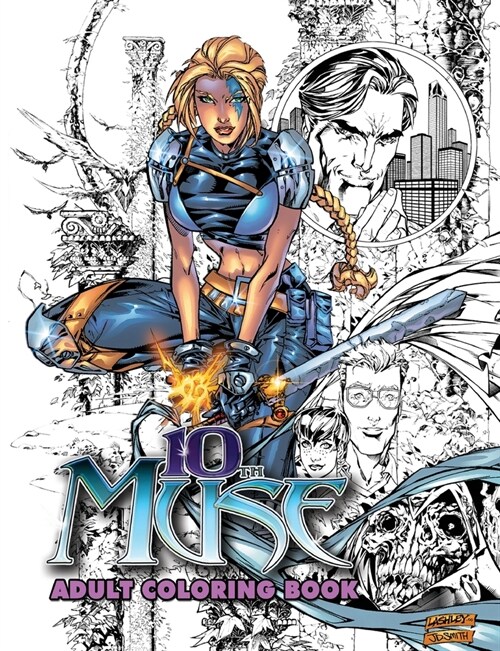 10th Muse: Adult Coloring Book (Paperback)