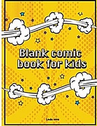 Blank Comic Book for Kids: Blank Comic Books with Balloon Talk, Draw Your Own Comics, 140 Pages, Big Comic Panel Book for Kids, Lots of Pages (Paperback)
