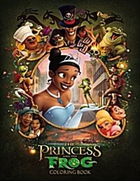 Princess and the Frog Coloring Book: Coloring Book for Kids and Adults with Fun, Easy, and Relaxing Coloring Pages (Paperback)