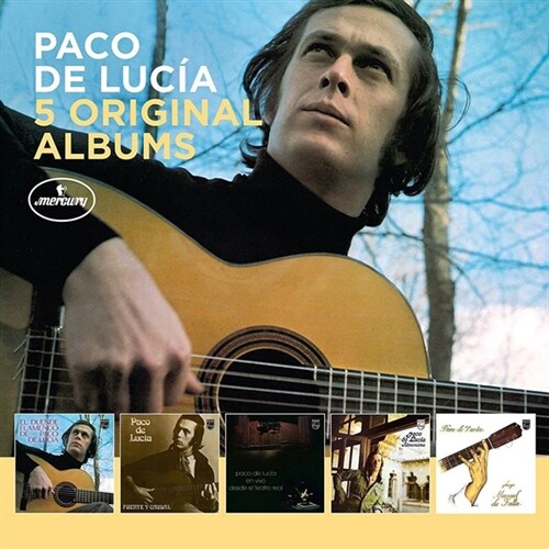 [중고] [수입] Paco de Lucia - 5 Original Albums [5CD][박스세트]