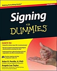 Signing for Dummies, with Video CD (Paperback, 2, With Video CD)