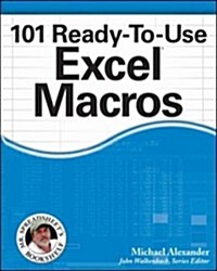 101 Ready-To-Use Excel Macros (Paperback)