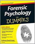 Forensic Psychology for Dummies (Paperback)