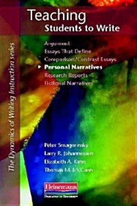 Teaching Students to Write Personal Narratives (Paperback, New)