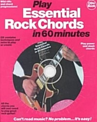 Play Essential Rock Chords in 60 Minutes (Audio CD)