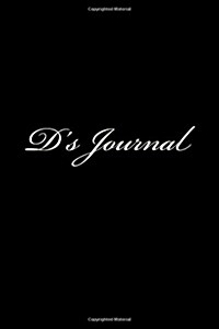 Ds Journal: Writing Journal (Paperback)