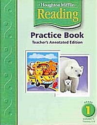 Houghton Mifflin Reading Practice Book - Teachers Edition: Grade 1 Volume 1 (Hardcover)