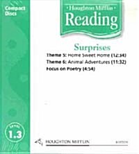 [중고] Houghton Mifflin Reading: Surprises - Grade 1.3 (Audio CD)