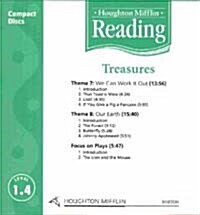 Houghton Mifflin Reading: Treasures - Grade 1.4 (Audio CD)