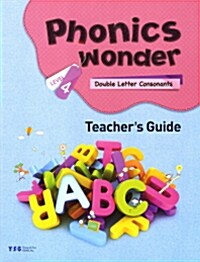 Phonics Wonder 4 : Double Letter Consonants : Teachers Guide (Paperback + CD 2장)