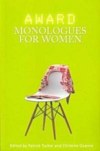 Award Monologues for Women (Paperback)