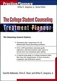 The College Student Counseling Treatment Planner (Paperback)