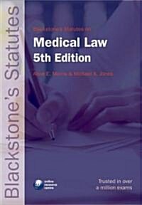 Blackstones Statutes Medical Law (Paperback, 5th)