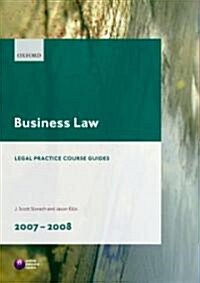 Business Law 2007-2008 (Paperback)