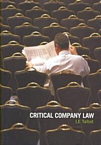 Critical Company Law (Paperback)